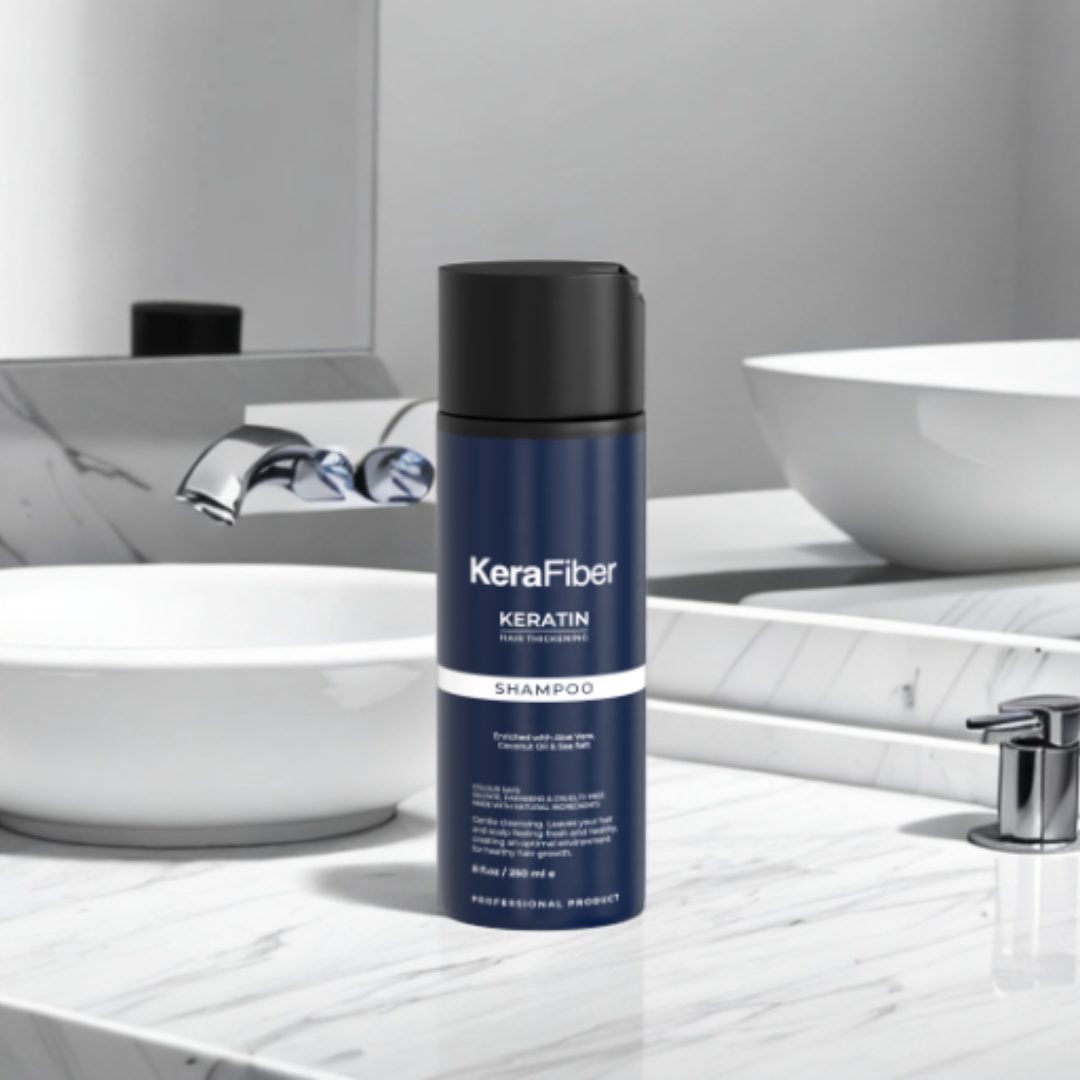 Champú de agua dura con queratina