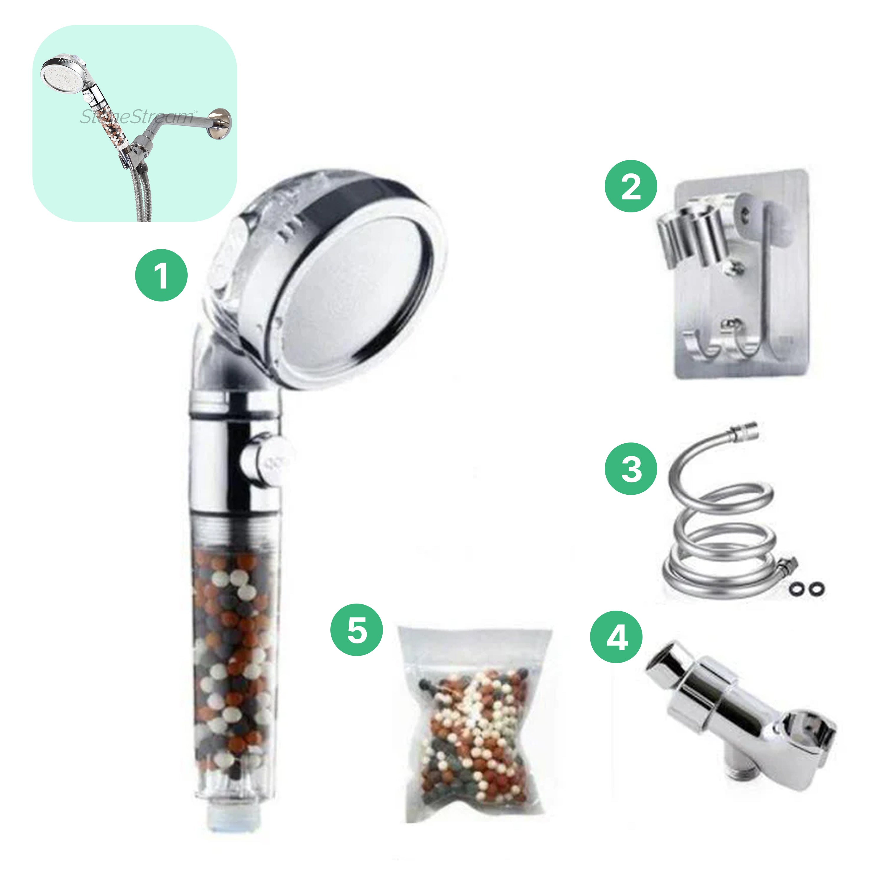 Cabezal de ducha EcoPower