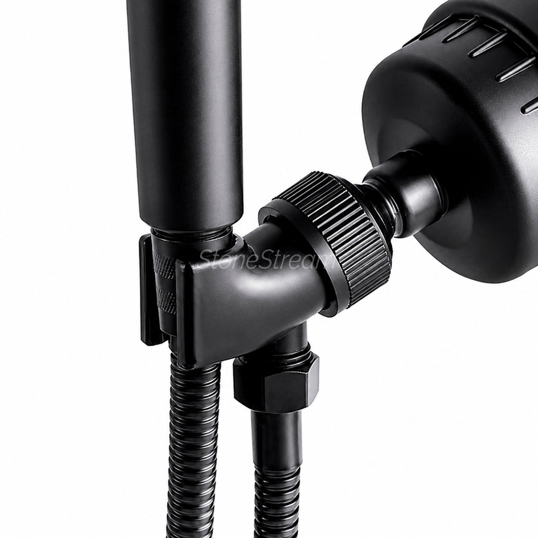 Adaptador de ducha para mango de ducha - Negro