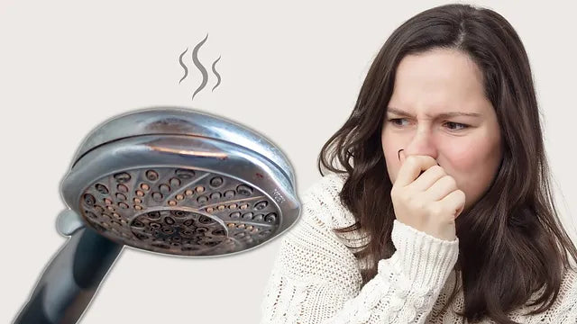 Eliminación del olor a humedad del cabezal de ducha causado por la acumulación de bacterias y moho