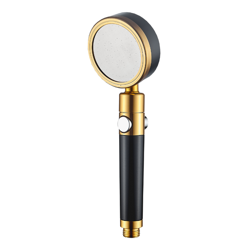 Alcachofa de ducha StoneStream Ecolux Metallic con efecto lluvia