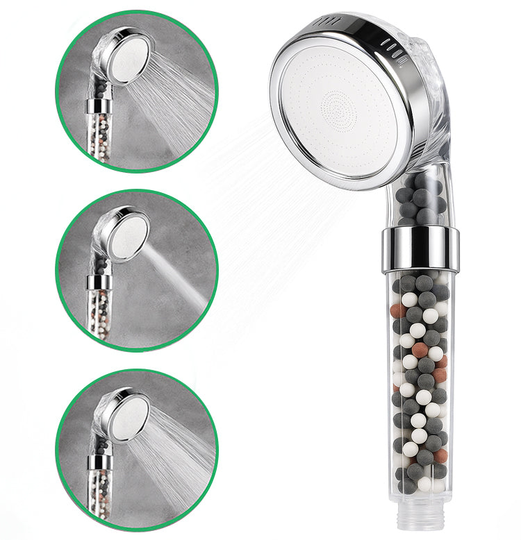 Cabezal de Ducha Iónico Filtrante EcoPower Compatible con Ducha Eléctrica