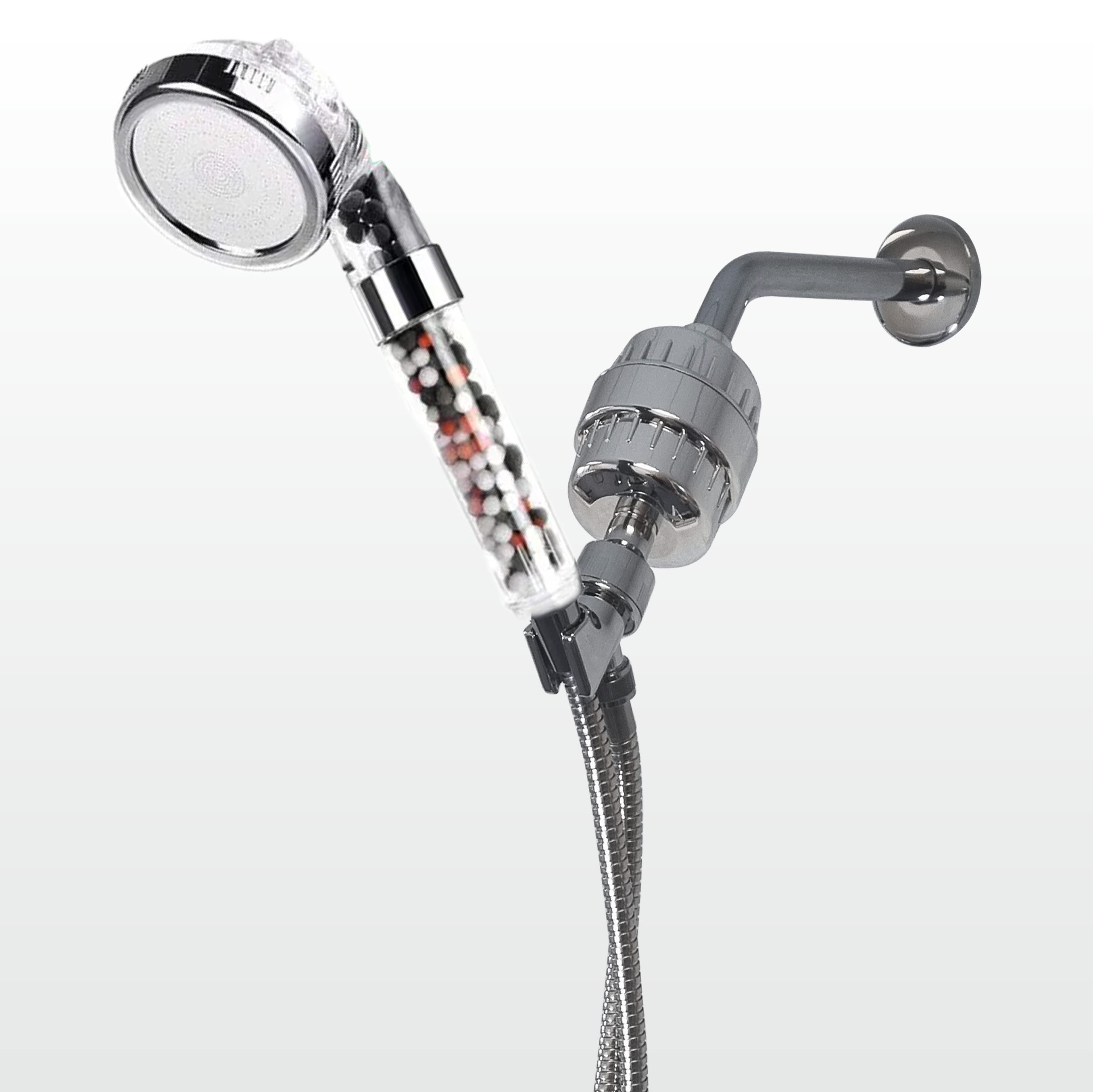 Kit de filtración de agua dura + adaptador de pared