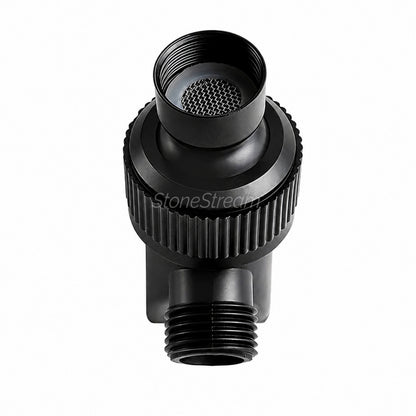 Support pommeau de douche 3 voies - Noir