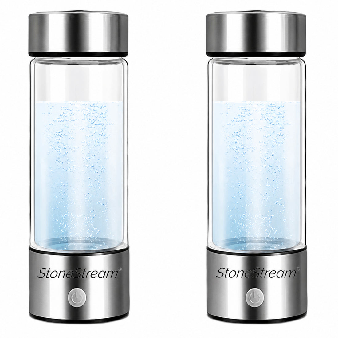 Pack de 2 botellas de agua hidrogenada